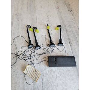 Lemax AS IS skull lamp post village Halloween‎ accessory